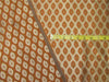 Reversible Brocade fabric brown x antique gold color 44&quot; wide