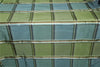 SILK TAFFETA BLUE GREEN AND BROWN PLAIDS Fabric TAFC59[1] 54&quot; wide TAFC59[1]