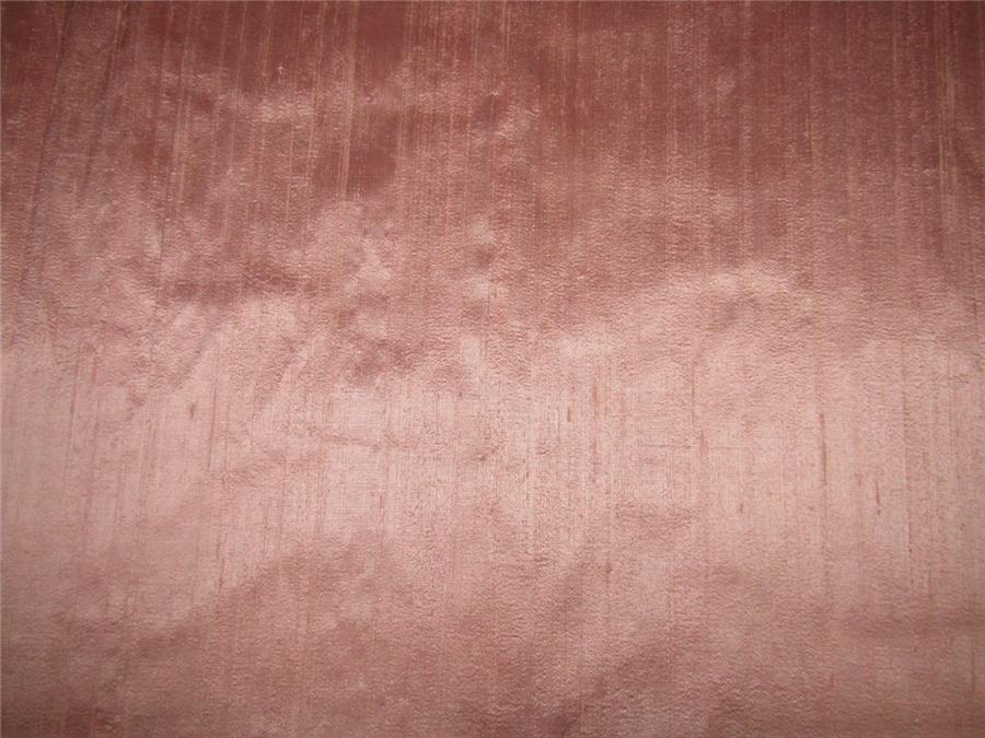 100% Pure Silk Dupion Fabric Dusty Rose Pink color 54&quot;wide MM84[10]