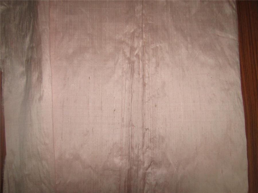 100% Pure Silk Dupion Fabric Rose Pink color 54" wide MM84[9]