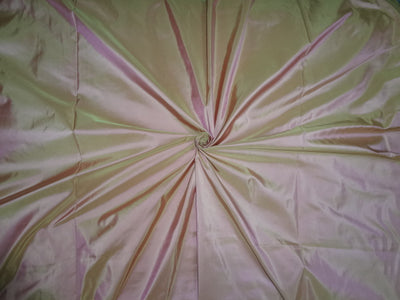 100% Pure SILK TAFETTA FABRIC Iridescent Pink x Green colour 54&quot; wideTAF50[4]