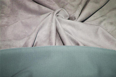 Cloudy Grey Color Scuba Suede Knit fashion wear fabric ~ 59&quot; wide