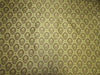 Brocade fabric gold x metallic gold color 44&quot;wide