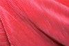 Bubble Gum Pink color crushed polyester pleated satin fabric ~ 59&quot; wide