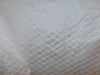 SILK DUPIONI White pintucked design