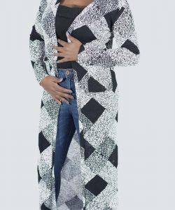 Abstract print Scuba Knit fabric 59&quot; wide-thin for fashion wear B2#83[11][9070]