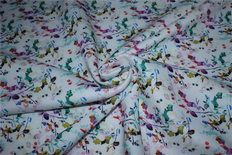 Abstract print Scuba Knit fabric 59&quot; wide-thin for fashion wear B2#83[8][9073]