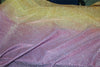 Purple x Gold color Ombre shimmer Lycra fabric ~ 58&quot; wide.