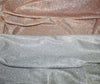 Golden Brown x Silver color Ombre shimmer Lycra fabric ~ 58&quot; wide.