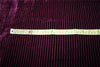 Knitted velvet stripe purple color fabric 60&quot; wide