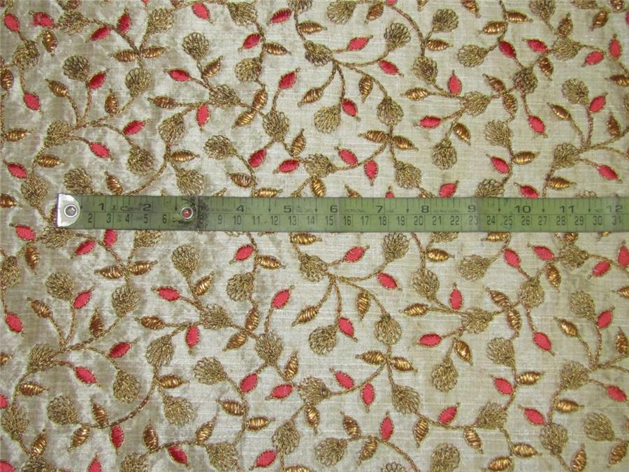 Intricate embroidered fabric SINGLE LENGTH 2.60 YD BRO651[2]