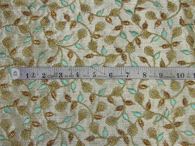 Intricate embroidered fabric 44" wide BRO651[3]
