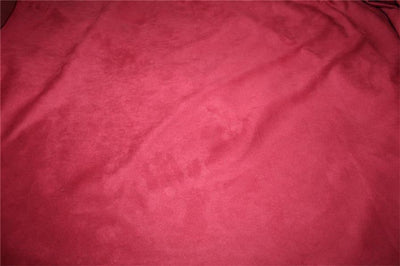 Burgundy Color Scuba Suede Knit fashion wear fabric ~ 59&quot; wide[9166]