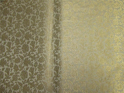 Brocade fabric gold x mettalic gold 44&quot;WIDE
