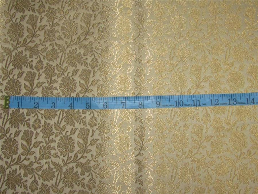 Brocade fabric gold x mettalic gold 44&quot;WIDE