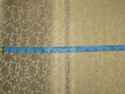 Brocade fabric gold x mettalic gold 44&quot;WIDE