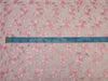 Embroidered Baby pink net fabric 44&quot; B2#94[3]