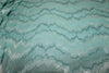 100% silk georgette heavily embroidered sea green &amp; blue 44&quot;wide