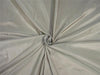 100% Pure silk taffeta fabric silver 54&quot; wide*TAF296
