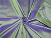100% Pure silk taffeta fabric kingfisher blue x purple 54&quot;wide*TAF#292[2]