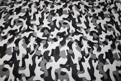 100% cotton lycra twill 60mm camoflauge print 58" wide [9440]