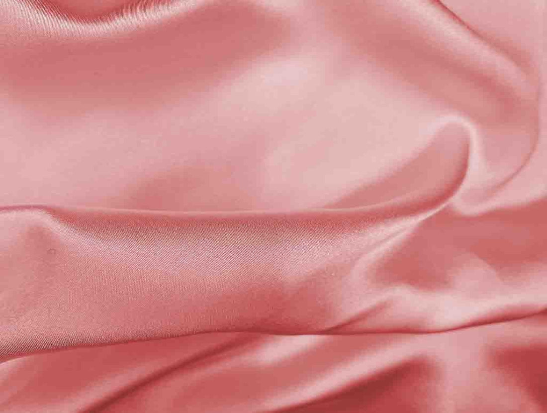 Light Copper viscose modal satin weave fabric ~ 44&quot; wide.(111)