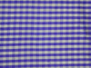 100% SILK DUPIONI FABRIC Purple & Ivory COLOUR PLAIDS 54" wide DUP#C75[2]
