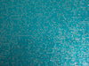 Double Georgette fabric with sequin embroidery Aqua Blue color