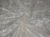 Ivory/Cream Devore Polyester Viscose Burnout Velvet fabric ~ 44&quot; wide