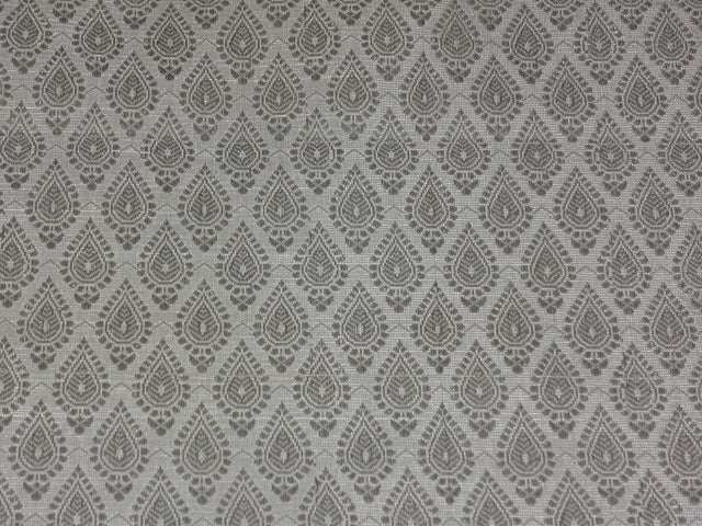 Spun Brocade fabric Ivory Color 44" wide BRO288[5]
