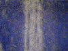 SILK BROCADE FABRIC Deep Blue & Forest Green Colour 44" wide BRO324[4]