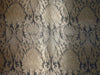 Silk Brocade Fabric Dark Steel Grey & Metallic Gold color 44" wide BRO326[2]