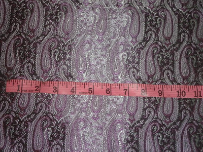 Spun Brocade fabric Pink,Black & Grey Color 44" wide BRO331[2]