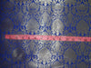 Heavy Brocade Fabric Royal Blue & Metallic Gold color 44" wide BRO330[2]