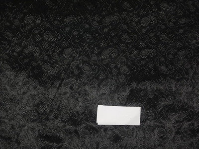 Spun Brocade fabric Black Color 44" wide BRO332[5]