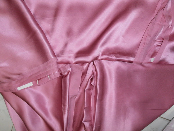 100% Silk Satin fabric 54&quot;-carnation pink