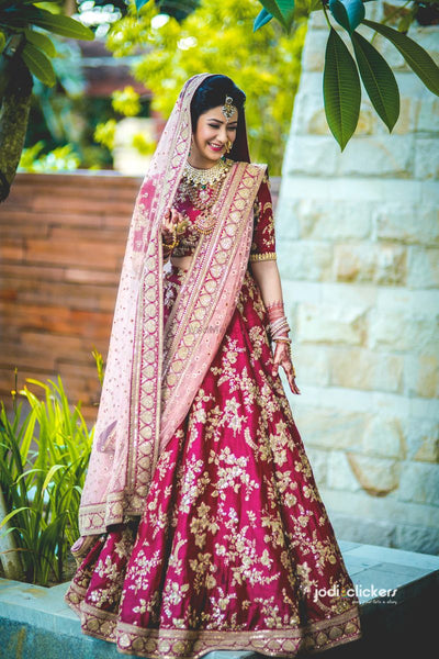 Silk Brocade~Rose Pink floral design BRO8[1]