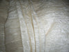 100% Crushed Velvet Ready to Dye Off White/Ivory Fabric 52" wide [585]
