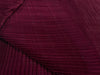 Georgette Wine Red with lurex Pleated 44&quot; wide Fabric