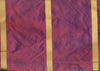 Silk taffeta MAGENTA IRIDESCENT - with satin stripe 54&quot; wide - The Fabric Factory