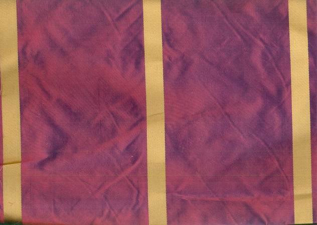 Silk taffeta MAGENTA IRIDESCENT - with satin stripe 54&quot; wide