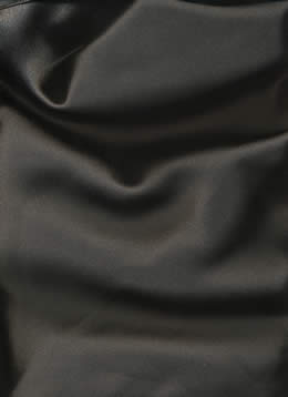 100% Silk Satin fabric 44&quot;-black 44&quot; 120gms
