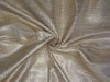 Spun Brocade fabric Beige & Metallic Silver Color 44" wide BRO361[4]