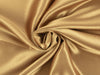 Light Gold viscose modal satin weave fabric ~ 44&quot; wide.(19)