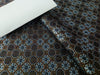 Brocade Fabric Embroidered 44" wide BRO853 available in four colors [CLOUDY BLUE,SILVER BLUE,TEAL, PINKISH RED]