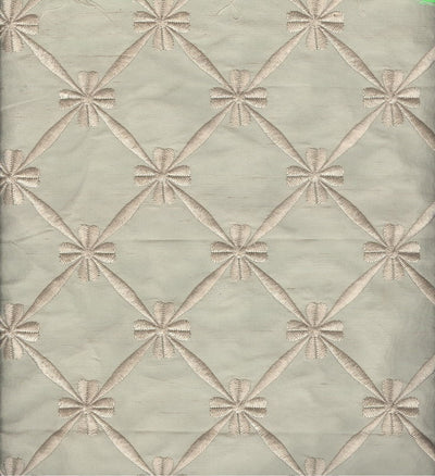 dark fawn silk dupioni fabric 54&quot;-computer embroidery