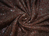 sequence fabric 58&quot; Wide available in two colors black/silver and brown/silver
