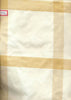 SILK TAFFETA fabric gorgeous ivory plaids / beige colour 54&quot; wide