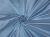 100% Pure Silk Dupioni Fabric Blue and White tiny plaids 54" wide DUP#C88