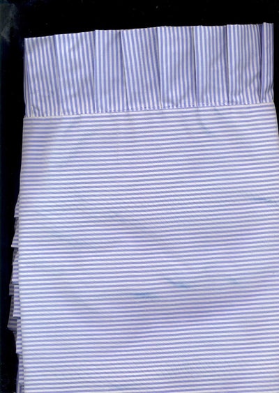 silk taffeta pin stripe~sham-26 x 26